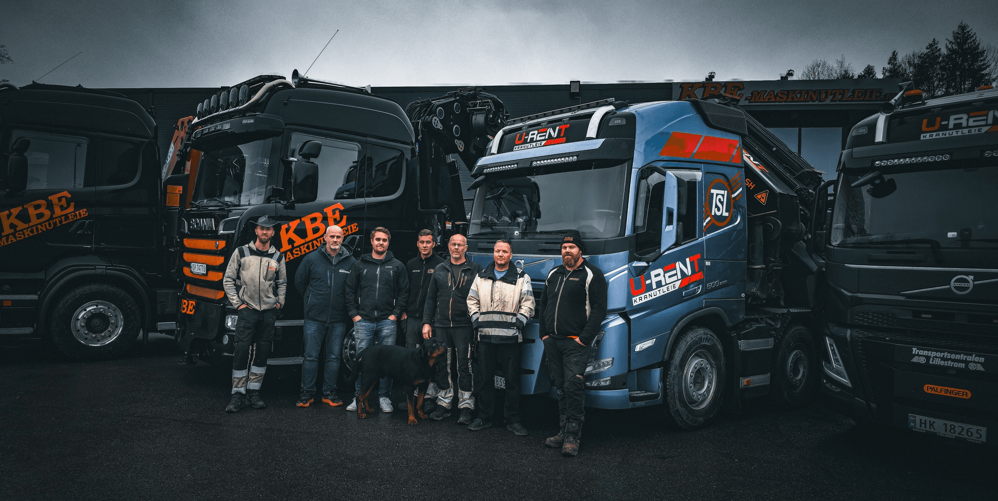 KBE Kranutleie – kran i arbeid