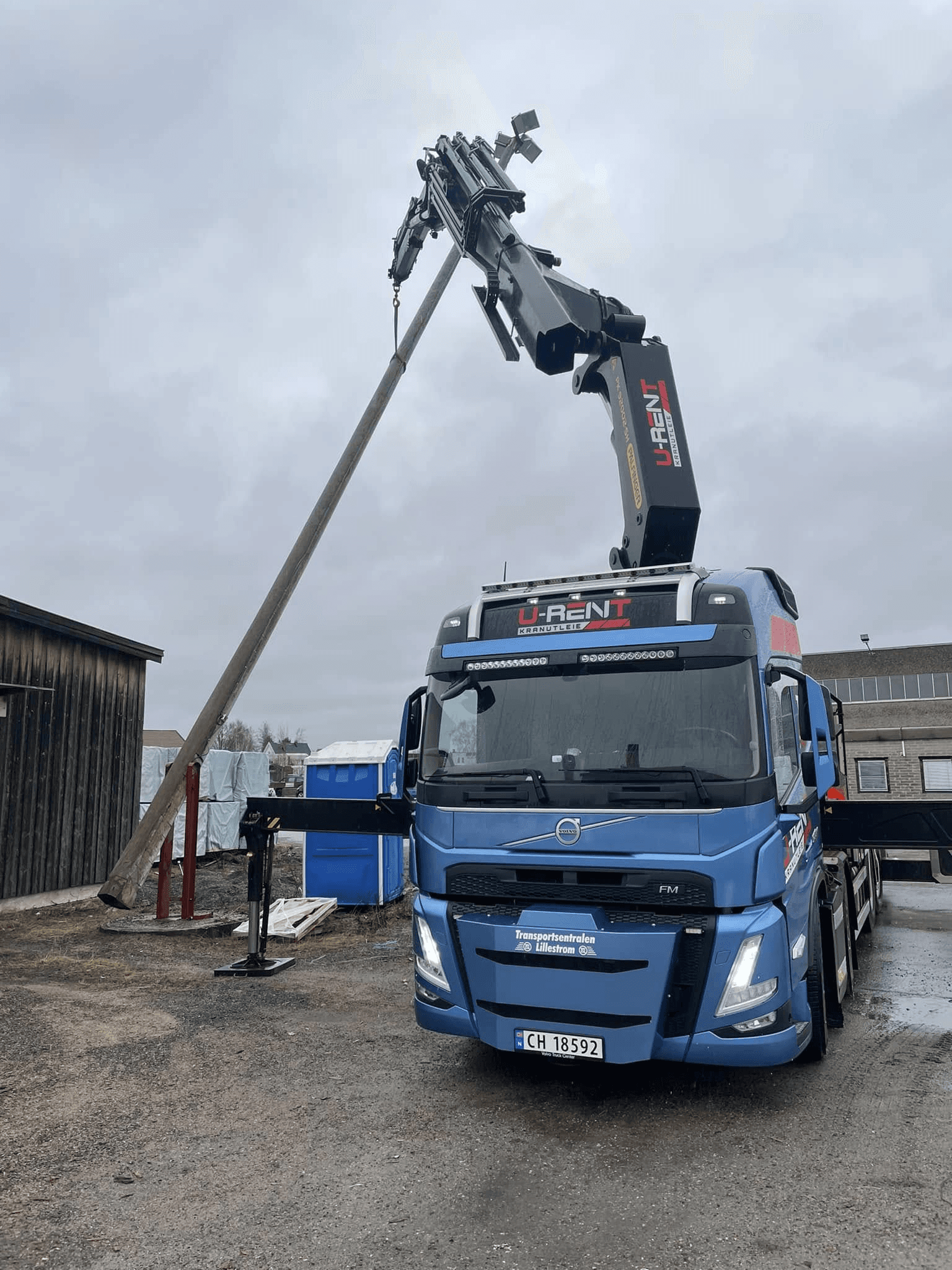 Kranbil 92TM – Volvo FM med Palfinger PK 92002-SH